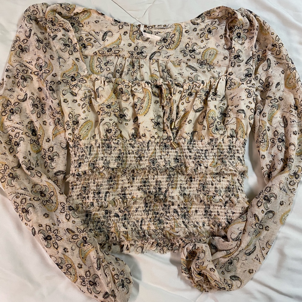 Free People Bohemian Blouse!